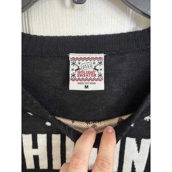 Snowman Holiday Sweater Christmas Sweater Size Medium Ugly Sweater Party - Picture 3 of 8